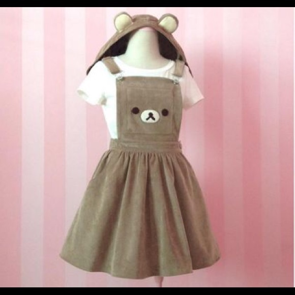 rilakkuma overall dress